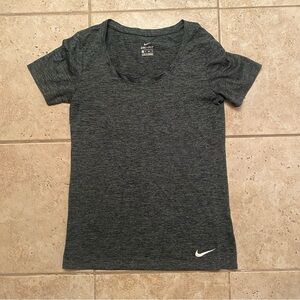 Nike Women's Grey Dri-Fit Tee Size XS